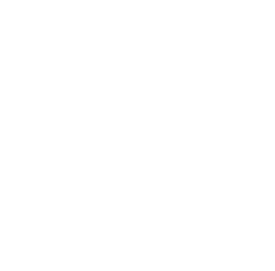 White icon of a car with an electric plug and cable, indicating electric vehicle charging or electric car concept, on a light background.